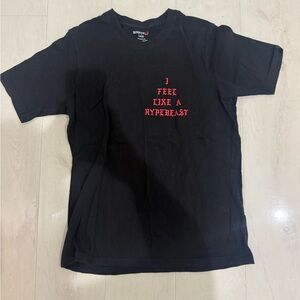 I Feel Like A Hypebeast Black T-Shirt
